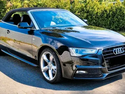 Gebraucht Audi A5 Cabriolet Ambiente 170 PS (125 kW) 2012 Schwarz Cabrio