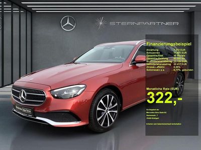 Gebraucht Mercedes E300 Avantgarde 211 PS (155 kW) 2022 Rot Limousine