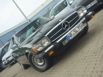 Gebraucht Mercedes SL450 218 PS (160 kW) 1979 Schwarz Cabrio
