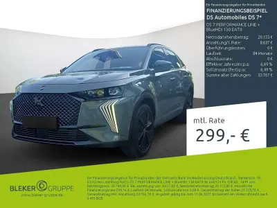 Gebraucht DS Automobiles DS7 Crossback Performance Line Plus 131 PS (96 kW) 2024 Grau SUV