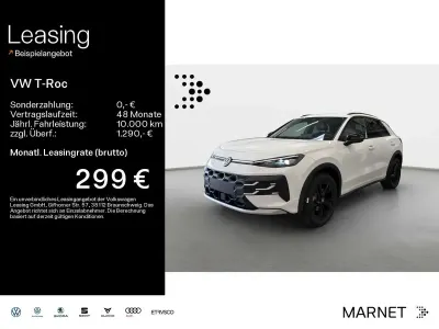 Nuova VW T-Roc Style 116 CV (85 kW) 2026 Bianco SUV