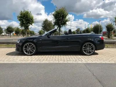 Używany Audi A5 Cabriolet S-line plus 230 KM (169 kW) 2016 Czarny Kabriolet