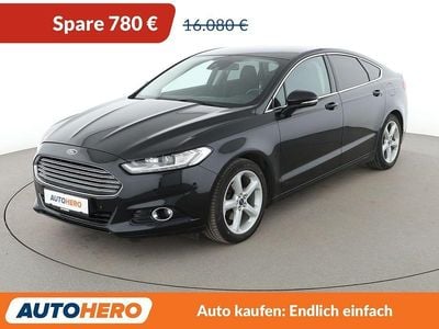 Brugt Ford Mondeo Titanium 160 HK (117 kW) 2018 Sort Sedan