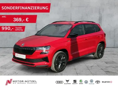 Gebraucht Skoda Karoq SportLine 150 PS (110 kW) 2022 Rot SUV