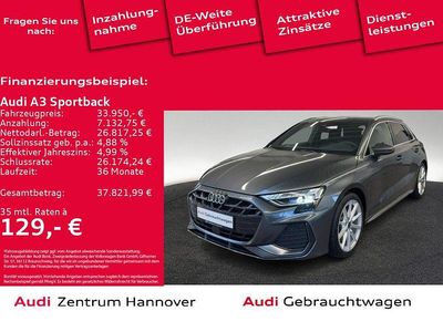 Gebraucht Audi A3 S-Line 150 PS (110 kW) 2024 Daytonagrau perleffekt (metallic) Limousine