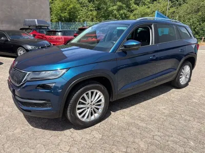 Gebraucht Skoda Kodiaq 150 PS (110 kW) 2020 Modra lava/lava blau SUV