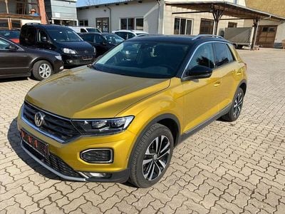 Gebraucht VW T-Roc IQ Drive 116 PS (85 kW) 2019 Gelb SUV