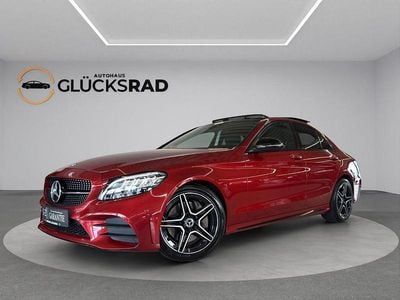 Usata Mercedes C300 AMG 258 CV (189 kW) 2019 Rosso Berlina