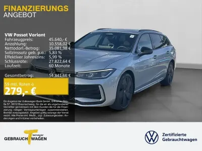 Usata VW Passat R-line 193 CV (141 kW) 2026 Argento Station wagon