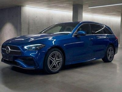 Gebraucht Mercedes C300e AMG 204 PS (150 kW) 2022 Blau Kombi