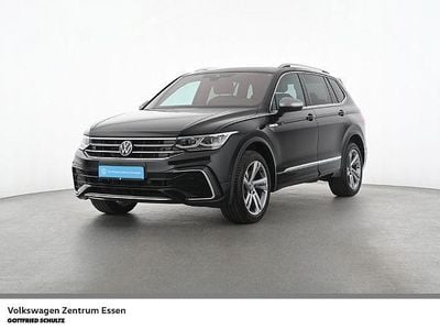 Schwarz Gebraucht 2022 VW Tiguan Allspace R-line SUV | 39.860 € (Fairer Preis)