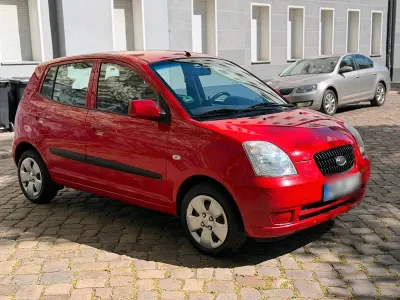 Gebraucht Kia Picanto 75 PS (55 kW) 2008 Rot Kleinwagen