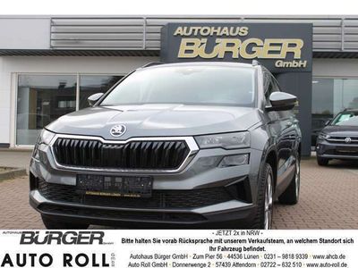 gebraucht Skoda Karoq Style 1.5 TSI AHK Navi Memory Sitze Alwetter Reife