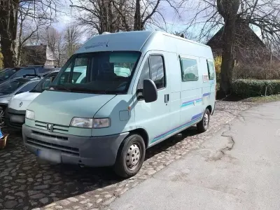 Gebraucht Peugeot Boxer Basis 2001 Blau Van
