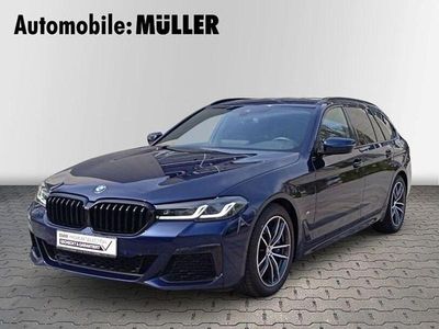 Gebraucht BMW 530 M Sport 286 PS (210 kW) 2021 Tansanitblau ii metallic Kombi