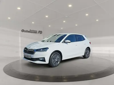 Gebraucht Skoda Fabia Selection 95 PS (69 kW) 2026 Moonweiss metallic Kleinwagen