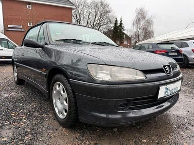 Gebraucht Peugeot 306 Cabriolet 88 PS (64 kW) 1999 Schwarz Cabrio