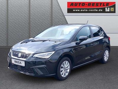 Gebraucht Seat Ibiza Style 95 PS (69 kW) 2017 Midnight schwarz metallic Limousine