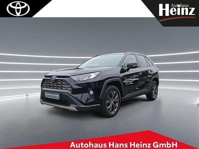 Gebraucht Toyota RAV4 Hybrid Plus 218 PS (160 kW) 2021 Tiefschwarz mica metallic SUV