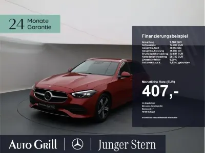 Gebraucht Mercedes C180 170 PS (125 kW) 2024 Manufaktur lack manufaktur patagonienrot bright Kombi