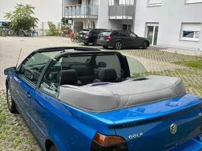 Gebraucht VW Golf Cabriolet 101 PS (74 kW) 2000 Blau Cabrio