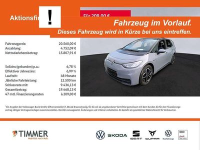 Gebraucht VW ID.3 Pro 106 kW (145 PS) 2022 Grau Kleinwagen