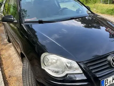 Gebraucht VW Polo Trendline 64 PS (47 kW) 2008 Schwarz Kleinwagen