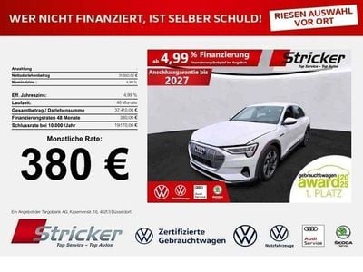 Gletscherweiß metallic Gebraucht 2022 Audi e-tron Advanced Plus SUV | 31.949 € (Superpreis)