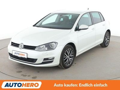 Gebraucht VW Golf VII Allstar 110 PS (80 kW) 2016 Weiß Limousine
