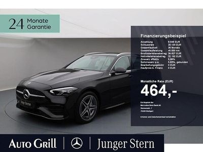 Gebraucht Mercedes C300e AMG 204 PS (150 kW) 2023 Unilack schwarz Kombi