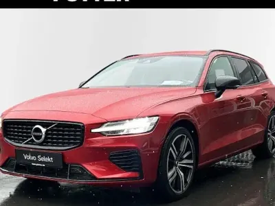 Brugt Volvo V60 R-Design 350 HK (257 kW) 2021 Rød Stationcar