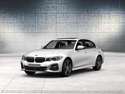 Gebraucht BMW 320e M Sport 204 PS (150 kW) 2022 Weiß Limousine