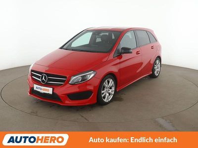 Usata Mercedes B220 AMG line 177 CV (130 kW) 2018 Rosso Monovolume