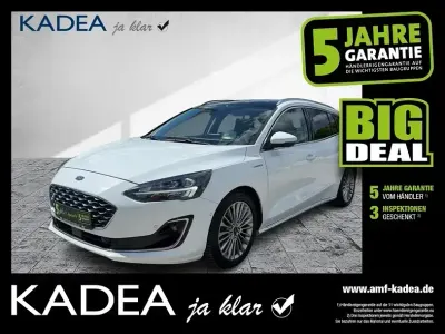 Brugt Ford Focus Vignale 125 HK (91 kW) 2019 Hvid Stationcar