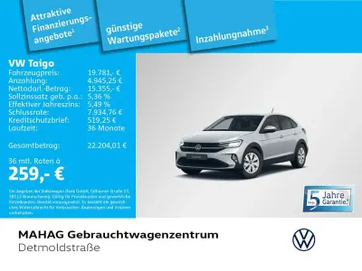 Neu VW Taigo Basis 95 PS (69 kW) 2026 Reflexsilber metallic SUV