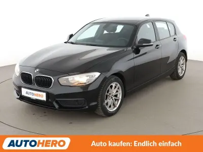 Gebraucht BMW 116 109 PS (80 kW) 2017 Schwarz Kleinwagen