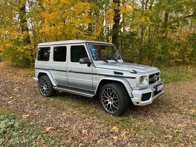 Używany Mercedes G63 AMG AMG 544 KM (400 kW) 2012 Srebrny SUV