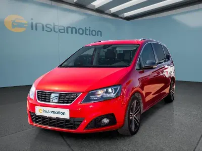 Usata Seat Alhambra 150 CV (110 kW) 2022 Rosso Monovolume