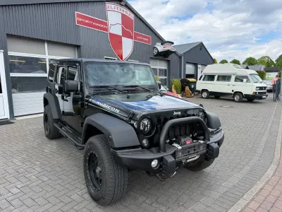 Gebraucht Jeep Wrangler Unlimited Rubicon 200 PS (147 kW) 2014 Schwarz SUV