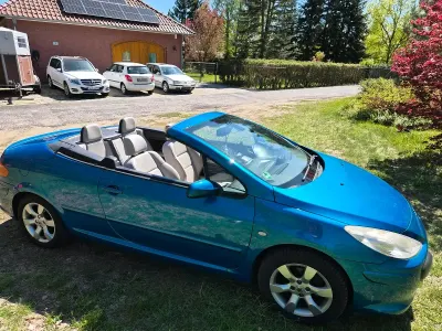 Gebraucht Peugeot 307 CC 2005 Blau Cabrio