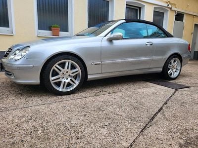 Gebraucht Mercedes CLK500 306 PS (225 kW) 2003 Silber Cabrio