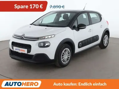 Gebraucht Citroën C3 Feel 82 PS (60 kW) 2017 Weiß Limousine