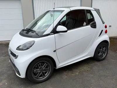 Gebraucht Smart ForTwo Cabrio Brabus 71 PS (52 kW) 2013 Weiß Cabrio