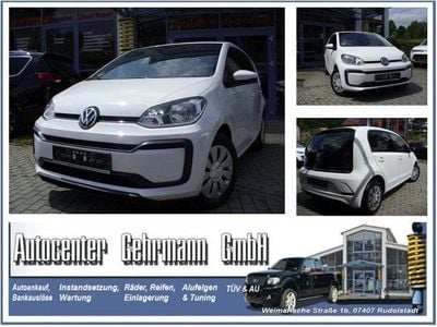 Gebraucht VW up! Move 90 PS (66 kW) 2018 Weiß Kleinwagen