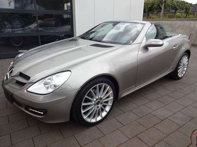 gebraucht Mercedes SLK200 K Roadster*Leder braun*Airscaft*Navi*Alu