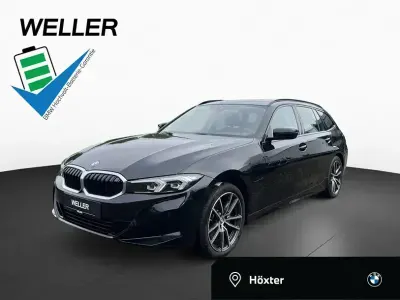 Gebraucht BMW 320e Shadowline 204 PS (150 kW) 2022 Schwarz (schwarz) Kombi