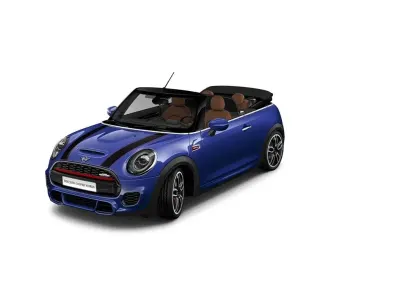 Gebraucht Mini John Cooper Works Cabriolet 231 PS (169 kW) 2020 Starlight blue metallic Cabrio