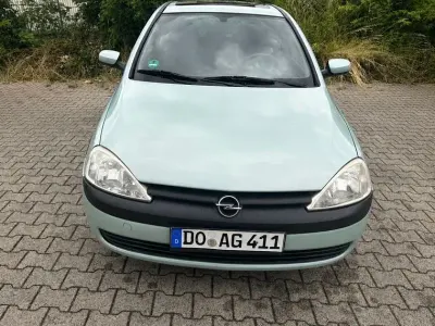 Gebraucht Opel Corsa Comfort 75 PS (55 kW) 2001 Grün Kleinwagen