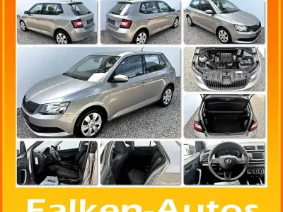 Gebraucht Skoda Fabia 75 PS (55 kW) 2018 Cappuccinobeige metallic Kleinwagen