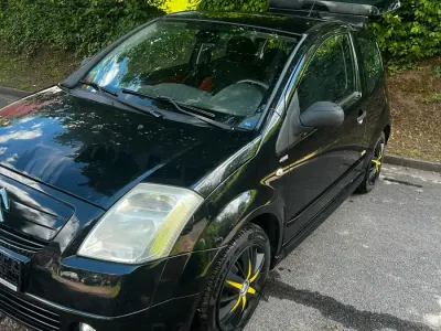 Gebraucht Citroën C2 VTR Sport 73 PS (53 kW) 2006 Schwarz Kleinwagen